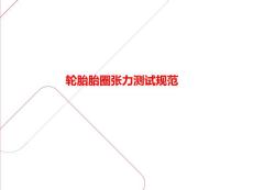 胎圈張力測(cè)試規(guī)范