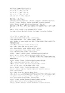 西班牙語(yǔ)動(dòng)詞變位