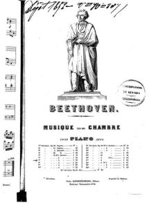 Schonenberger 改编贝多芬作品18第三首 为钢琴独奏 beethoven anon schonenberger quatuor Op.18 No.3 2h 钢琴谱 乐谱