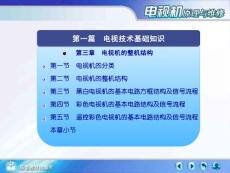 电视机原理与维修03
