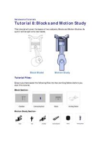 solidworks簡(jiǎn)單英文自學(xué)教程8 - Blocks and Motion Study