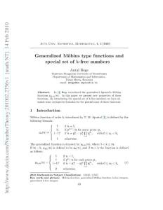 201002.2756v1 Generalized Mobius-type functions and special set of k-free numbers