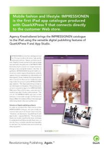 to the customer Web store