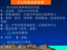 古代商业的发2【高中历史课件】