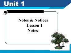 商务英语写作Unit 1 Notes AND Notices
