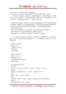 牙痛西药处方集