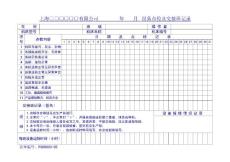 質(zhì)量管理 QS9000體系 0903-05設(shè)備點(diǎn)檢及交接班記錄