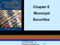 固定收益证券Municipal Securities